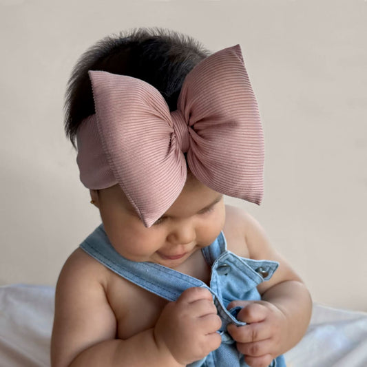 Moños Rellenitos para bebés (x2 und)