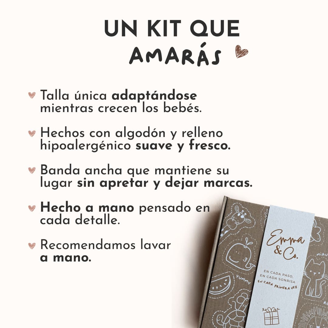 Moños Rellenitos para bebés (x2 und)