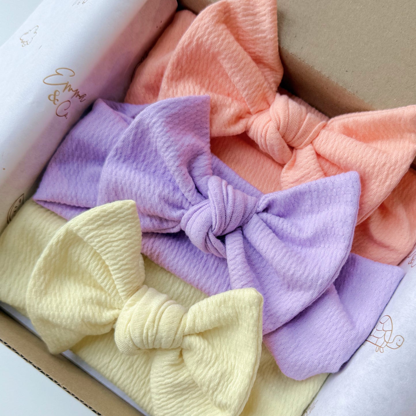 Balacas para niñas y bebés (Naranja, Morado, Verde)