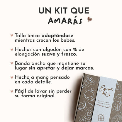 Balacas Cucu para niñas y bebés (x3 und)