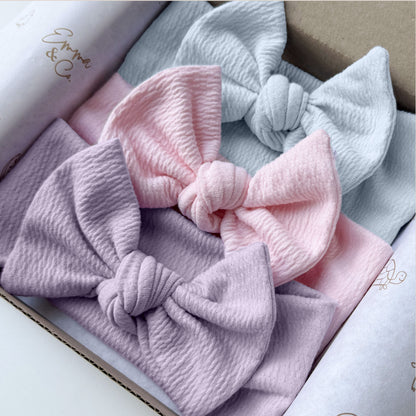 Balacas para niñas y bebés (Azul, Rosado, Morado)